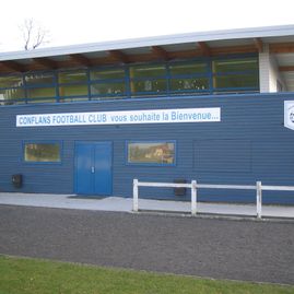 Tribunes-Tribunes du stade Biancotto à Conflans Sainte Honorine (78)